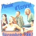 Plaisir d'�crire